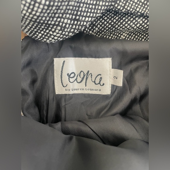 LEONA by Lauren Lillard Crossback Tweed Dress, size 2, NWT - Picture 8 of 13